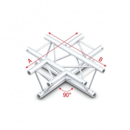 Milos FT30016 Pro-30 Triangle F Truss - 4-way horizontal - 71cm